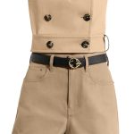 LV Flowergram Round 30mm Reversible Belt - Image 3